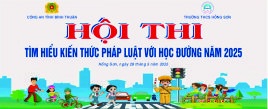 Hội thi tìm hiểu kiến thức Pháp luật với Học đường năm 2025