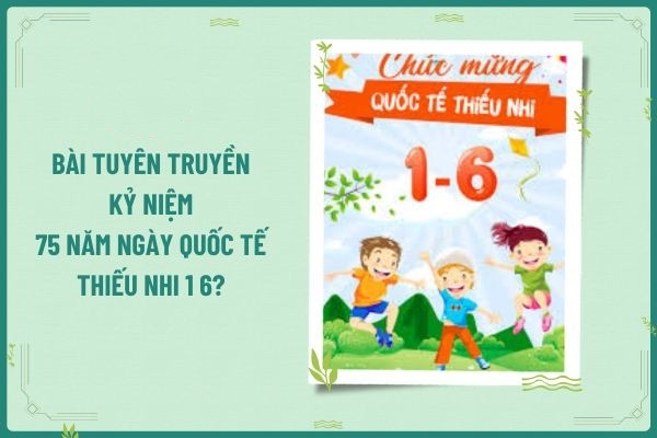Quốc tế thiếu nhi 01/6