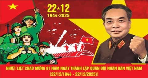 Nhiệt liệt chào mừng 81 năm ngày thành lập Quân đội nhân dân Việt Nam (22/12/1944 - 22/12/2025) – Nguồn ảnh Internet