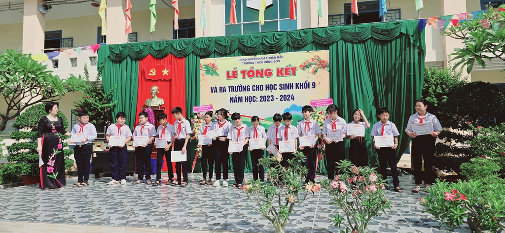 Lễ Tổng kết năm hoc: 2023 - 2024