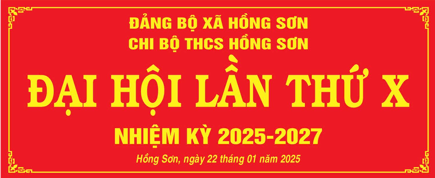 Đại hội Chi bộ lần thứ X, nhiệm kỳ 2025 - 2027