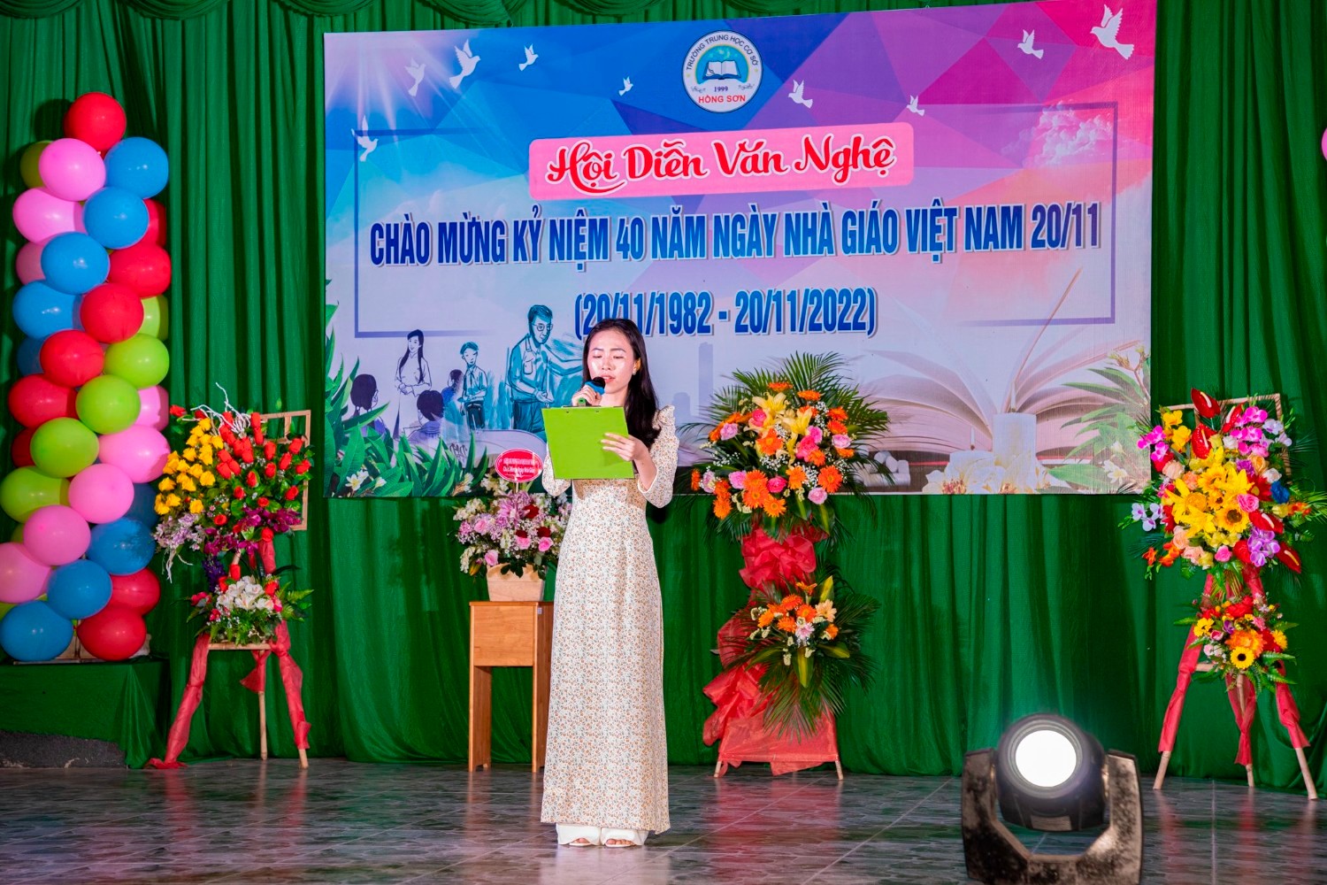 Hoạt động 20/11, năm học 2022 - 2023