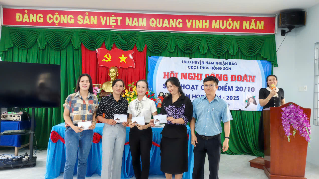 Hội Nghị Công đoàn, năm học: 2024 - 2025