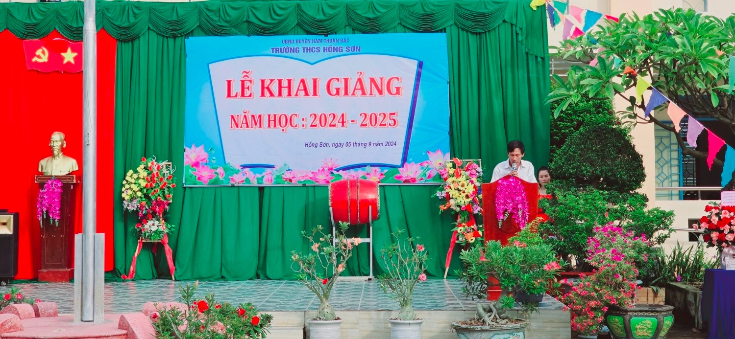 Lễ Khai giảng năm học 2024-2025