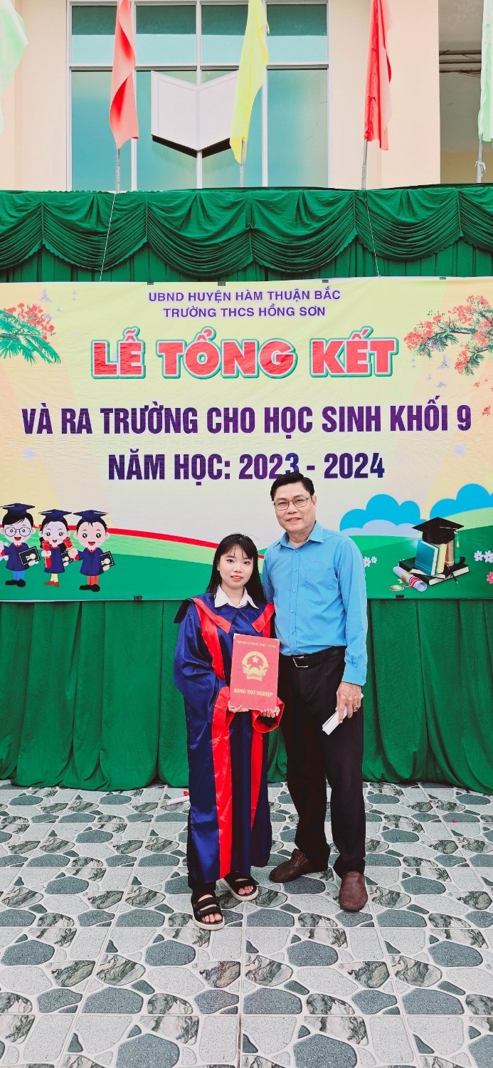 Lễ ra trường của HS Lớp 9, Năm học: 2023 - 2024