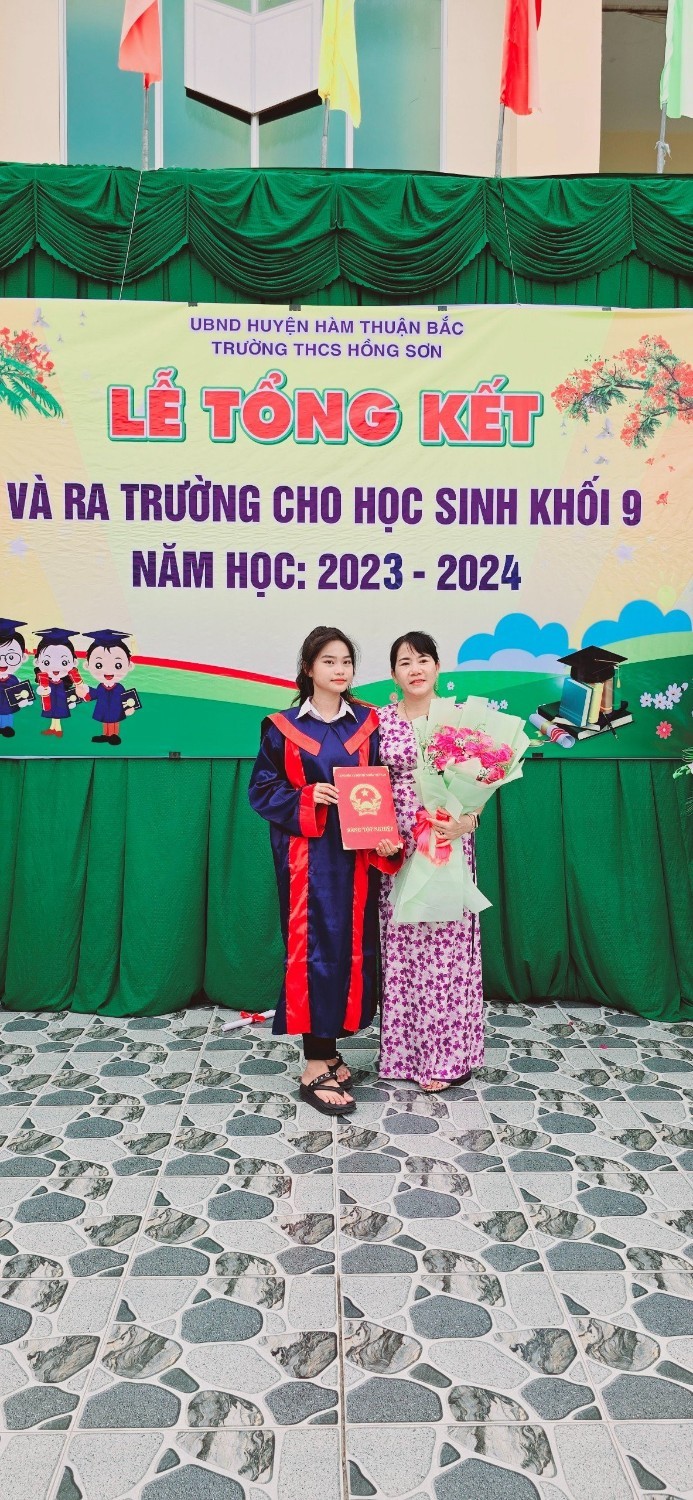 Lễ ra trường của HS Lớp 9, Năm học: 2023 - 2024