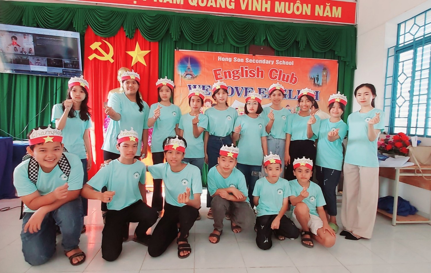 Sinh hoạt CLB Tiếng Anh năm học 2022 - 2023