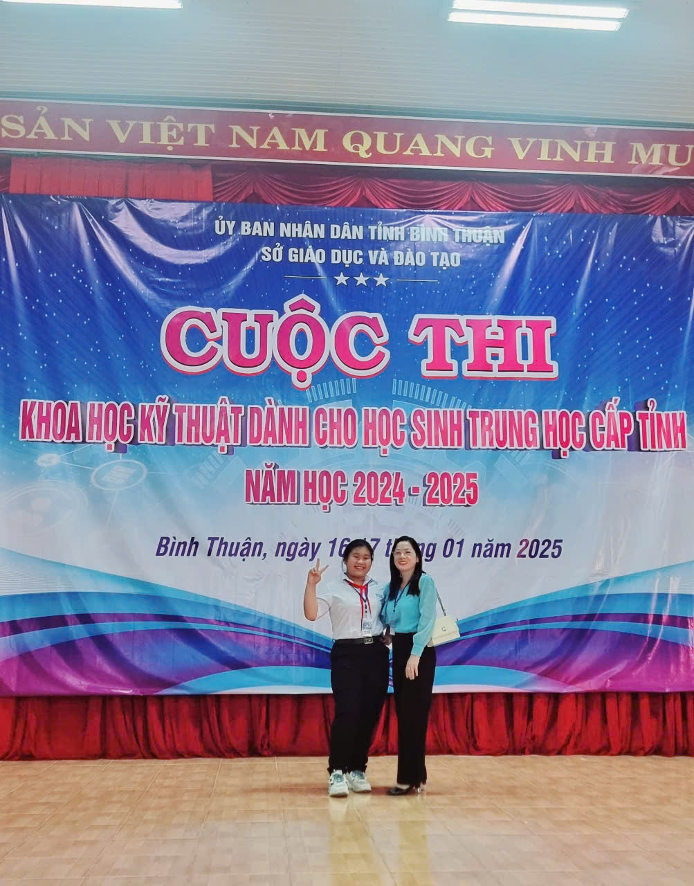 Cuộc thi KHKT năm học 2024 - 2025