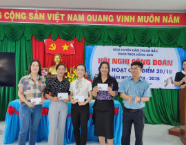 Hội Nghị Công đoàn, năm học: 2024 - 2025